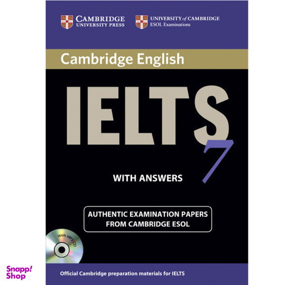 کتاب IELTS Cambridge 7 اثر جمعی از نویسندگان انتشارات زبان مهر