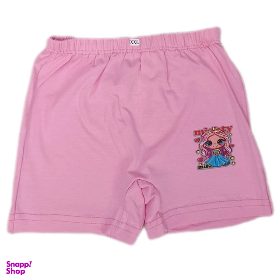 شورت خترانه مدل عروسکی کد 11 مجموعه 6 عددی