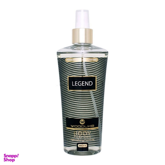 بادی اسپلش مردانه وودلایک مدل Legend حجم 250 میلی لیتر