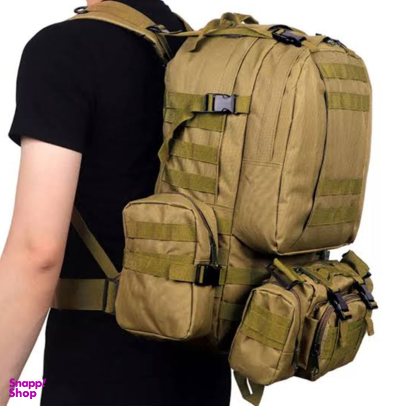 کوله پشتی 4 تیکه مدل تاکتیکال کد t511