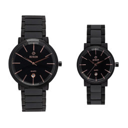 ست ساعت مچی عقربه ای زنانه و مردانه سورین مدل GL0954F-SB04R