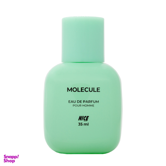 عطر جیبی شیشه مات مردانه نایس پاپت مدل Molecule حجم 35 میلی لیتر