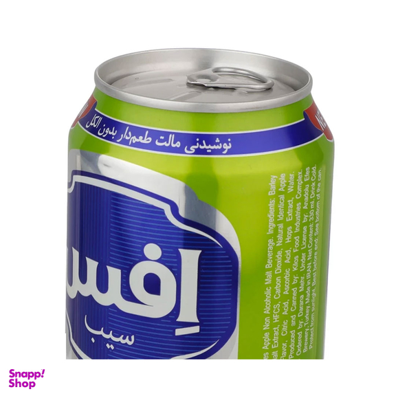 نوشیدنی مالت سیب افس حجم 330 میلی لیتر