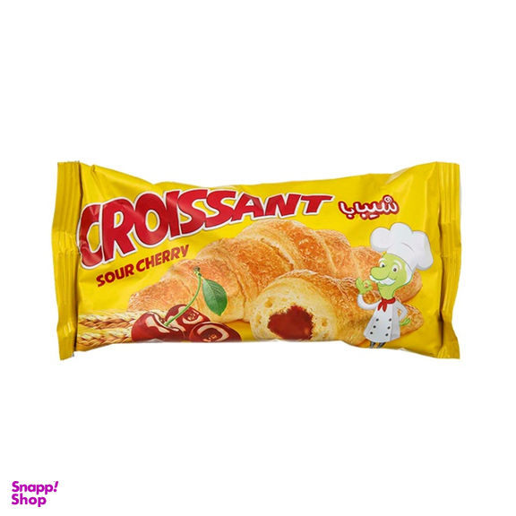 کروسان آلبالویی شیبابا وزن 50 گرم