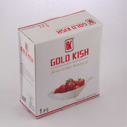 سالاد خوری گلد کیش طرح برگ مدل GK201524