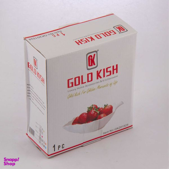سالاد خوری گلد کیش طرح برگ مدل GK201524