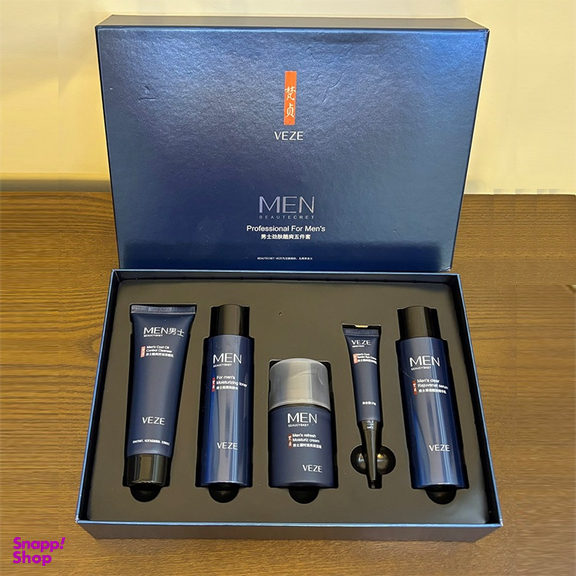 پکیج مراقبت پوست آقایان وزه مدل BEAUTECRET مجموعه ۵ عددی