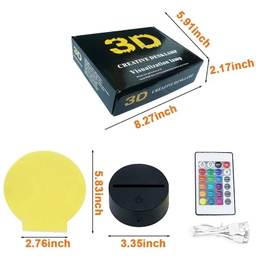چراغ خواب مدل گوی LED طراحی کد RGB