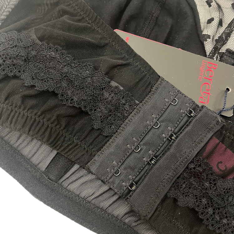 ست شورت و سوتین زنانه برتا کد NM-BR-01 رنگ مشکی