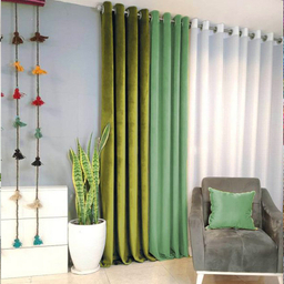 پرده فوروارد مدل FCLT90013 CHANEL VELVET STYLE مخمل سایز 280 × 150 سانتی متر