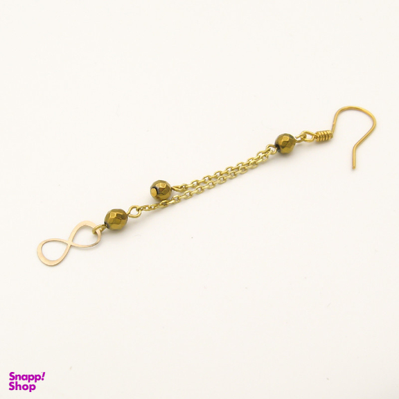 گوشواره طلا 18 عیار زنانه مانچو مدل efgs008