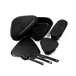 ست ظرف مثلثی 8 تیکه لایف کمپ مدل LunchKit