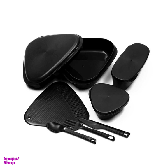ست ظرف مثلثی 8 تیکه لایف کمپ مدل LunchKit