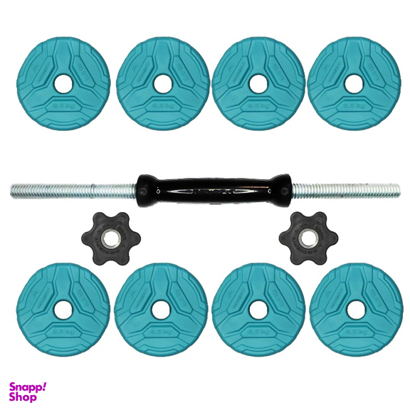 دمبل رادیس فیت مدل DVP 4-500 وزن 4 کیلوگرم بسته دو عددی