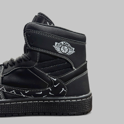 كتانی مردانه طرح نايكی مدل Jordan Travis كد J 540 رنگ مشكی