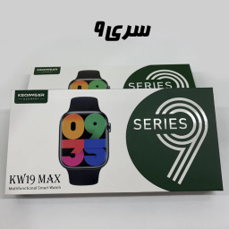 ساعت هوشمند کی دابلیو مدل KW19 MAX همراه با دو بند