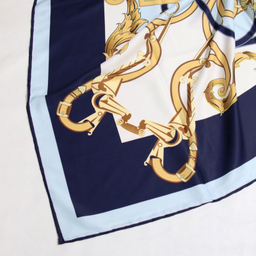 روسری زنانه آنالیا مدل ابریشم دور دست دوز کد 6057