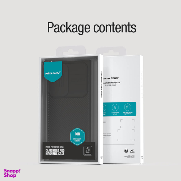 کاور نیلکین مدل CamShield Pro Magnetic مناسب برای گوشی موبایل سامسونگ Galaxy S23 Ultra