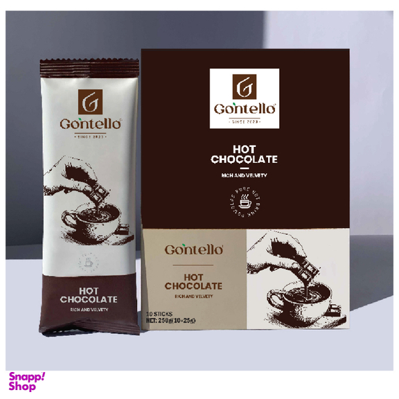 هات چاکلت گونتلو وزن 250 گرم بسته 10 عددی