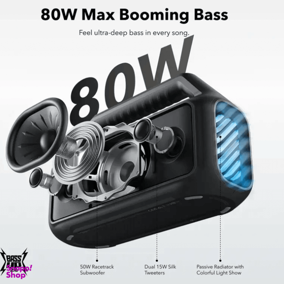 اسپیکر بلوتوثی قابل حمل انکر مدل Soundcore Boom 2 A3138