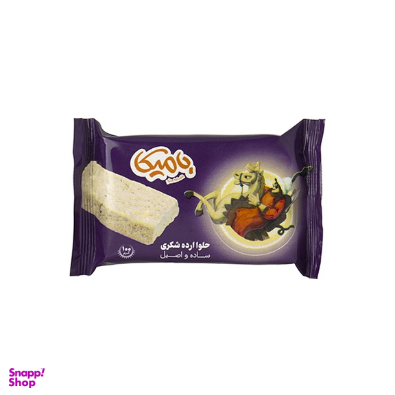 حلوا ارده شکری بامیکا وزن 100 گرم