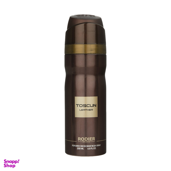 اسپری بدن رودیر مدل Toscun حجم 200 میلی‌لیتر