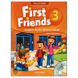 کتاب American English First Friends 3 اثر Susan lannuzzi انتشارات اشتیاق نور به همراه سی دی