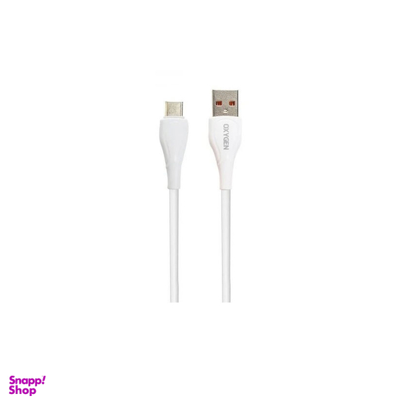 کابل شارژ لایتنینگ به USB اکسیژن مدل X2 طول 1 متر