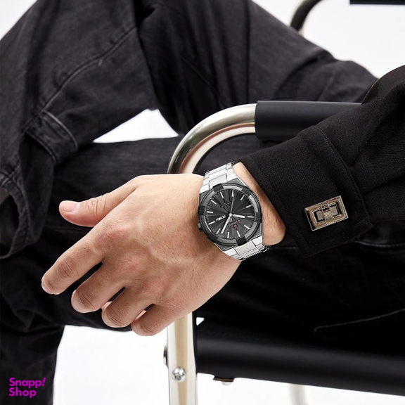 ساعت مچی عقربه‌ ای مردانه نیوی فورس مدل NF9218SW