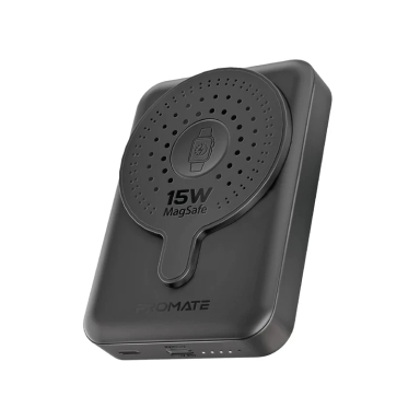 پاوربانک پرومیت مدل POWERMAG-DUO.Black ظرفیت 10000 میلی آمپر ساعت