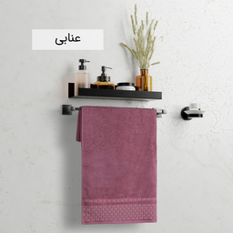 حوله حمام دنیز طرح امرالد سایز 100×150 سانتی متر