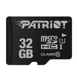 کارت حافظه microSDXC پتریوت مدل LX کلاس 10 استاندارد UHS-I U1 سرعت 80 MBps ظرفیت 32 گیگا بایت