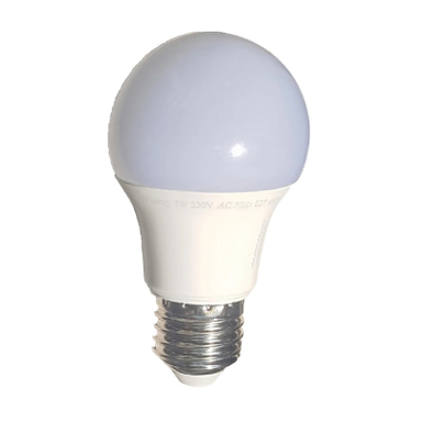 لامپ ال ای دی 5 وات پارس شهاب مدل حبابی A55 پایه E27 بسته 20 عددی