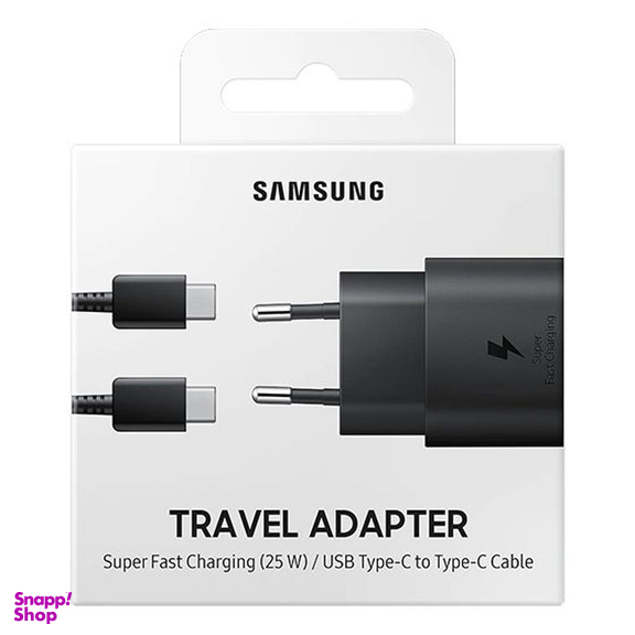 شارژر دیواری اصلی سامسونگ با کابل USB Type-C طول 1 متر