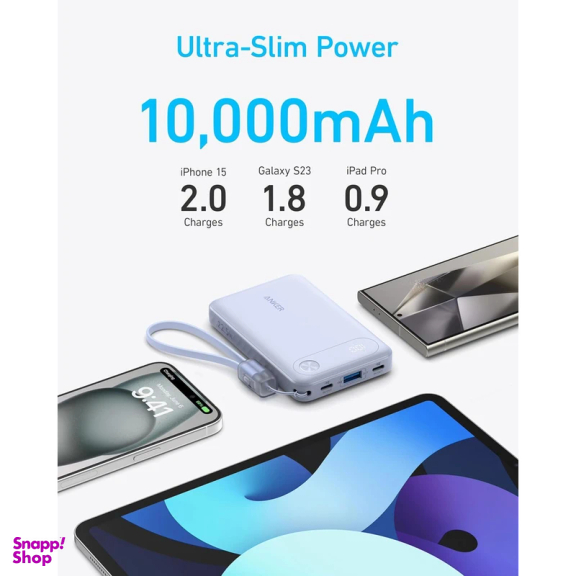 پاوربانک انکر مدل Powercore A1388 ظرفیت 10000 میلی آمپر ساعت