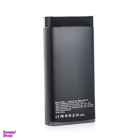 پاوربانک اکسیژن مدل OX-150 ظرفیت 20000 میلی آمپر ساعت