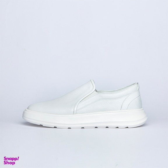 کفش چرم مردانه پانوپا مدل ونس کد 010 رنگ سفید