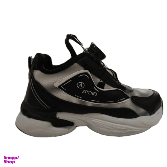 کتانی راحتی مدل اسپرت پیچی کد 124 رنگ مشکی