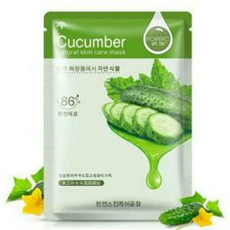 ماسک ورقه ای صورت هچانا مدل خیار وزن 30 گرم