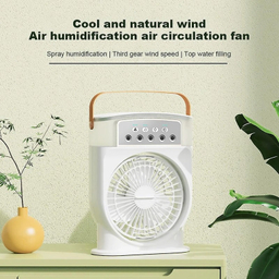 پنکه شارژی مدل Mini Portable Cooling Fan ظرفیت 1500 میلی آمپر ساعت