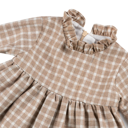 پیراهن دخترانه فیورلا مدل چیندار 24517