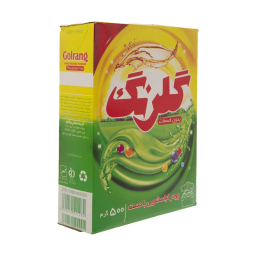 پودر لباسشويی گلرنگ مدل دستی وزن 500 گرم