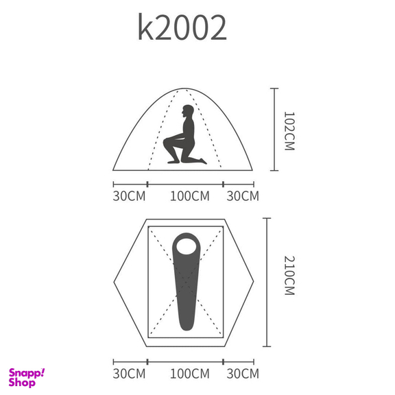 چادر پکینیو مدل K2002