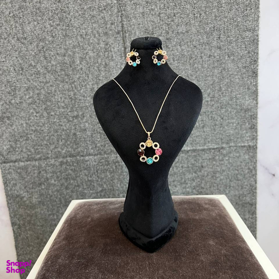 نیم ست زنانه وینویز مدل دایره کد Stop7766