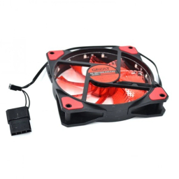 خنک کننده کامپیوتر 12 سانتی‌متری گریت LED قرمز کد DF1202512SEL