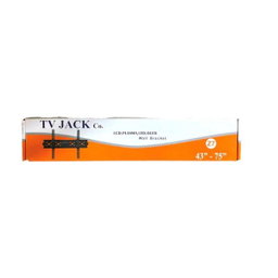 پایه نگهدارنده دیواری تلویزیون تی وی جک مدل Z07 متحرک مناسب برای سایز 43 تا 75 اینچ