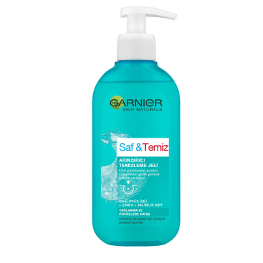ژل پاک کننده گارنیه مدل Saf Temiz Arindirici حجم 200 میلی لیتر