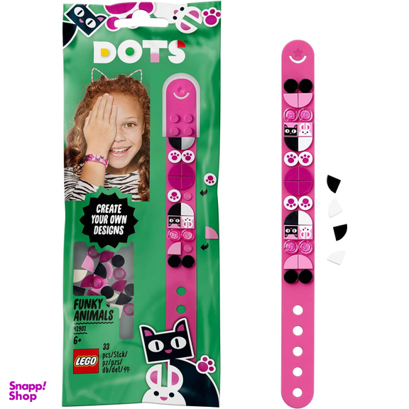 دستبند لگو سری Dots کد 41901