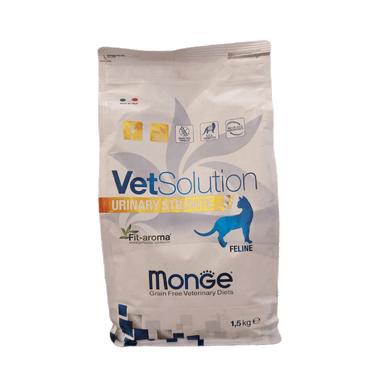 غذای خشک گربه مونژه مدل یورینری استروویت وزن 1.5 کیلوگرم