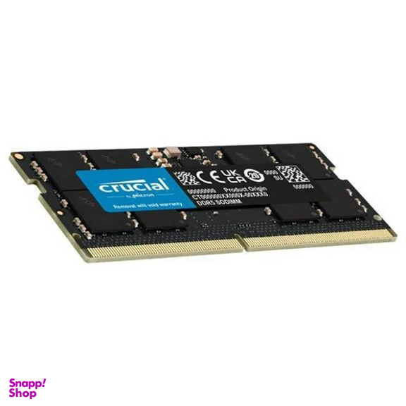 رم لپ تاپ کروشیال مدل CT8G48C40S5 DDR5 4800MHz ظرفیت 8 گیگابایت